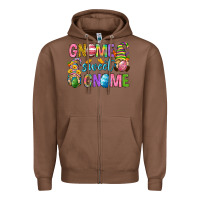 Chestnut Easter gnome sweet gnome Zipper Hoodie - Neo Western