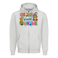 Dove Grey Easter gnome sweet gnome Zipper Hoodie - Neo Western