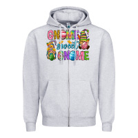 Heather Grey Easter gnome sweet gnome Zipper Hoodie - Neo Western
