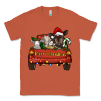 Copper merry christmas truck animals Classic Tee - RanaPortraitStore