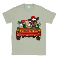 Matcha merry christmas truck animals Classic Tee - RanaPortraitStore