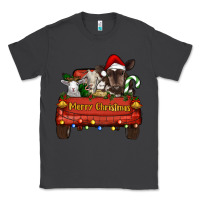 Smoke merry christmas truck animals Classic Tee - RanaPortraitStore