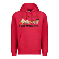 Cardinal 100 days school Premium Hoodie - MaliasSmallBusiness