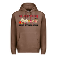 Chestnut 100 days school Premium Hoodie - MaliasSmallBusiness