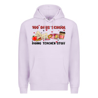 Lilac 100 days school Premium Hoodie - MaliasSmallBusiness