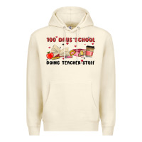 Sandshell 100 days school Premium Hoodie - MaliasSmallBusiness
