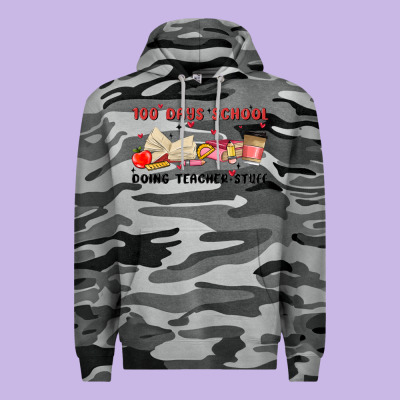 100 Days School Premium Hoodie Designed By Maliassmallbusiness