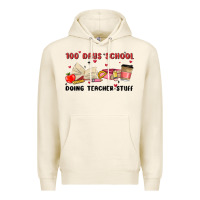 Tofu 100 days school Premium Hoodie - MaliasSmallBusiness