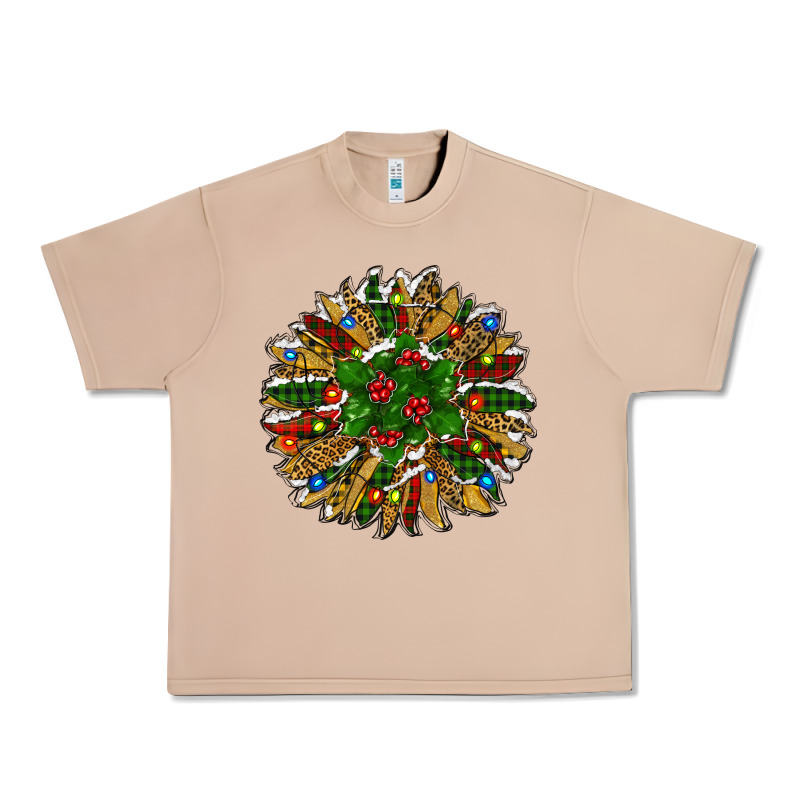 Leopard Christmas Sunflower Urban Heavy Tee by RanaPortraitStore | Teevron