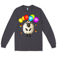 Smoke rainbow sheep Long Sleeve Tee - Zillion Design Studio