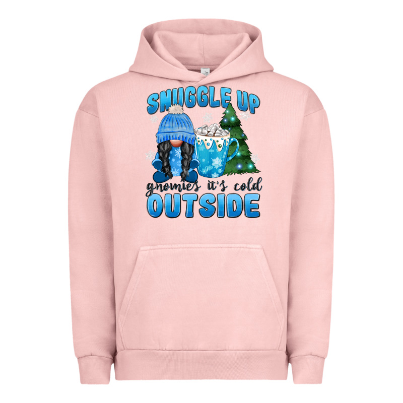 Snuggle Up Gnomies It's Cold Outside Urban Hoodie by MaliasSmallBusiness | Teevron