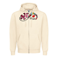 Sandshell autism mom 1 Zipper Hoodie - SublimationCraftShop