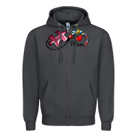 Smoke autism mom 1 Zipper Hoodie - SublimationCraftShop