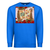 True Royal valentines day playing cards Premium Sweatshirt - AdoDesignShop