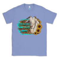 Colony Blue just a girl who loves goats Classic Tee - RanaPortraitStore