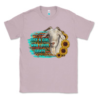 Lilac just a girl who loves goats Classic Tee - RanaPortraitStore