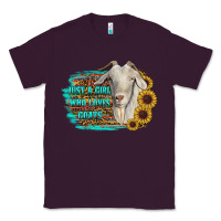 Plum just a girl who loves goats Classic Tee - RanaPortraitStore
