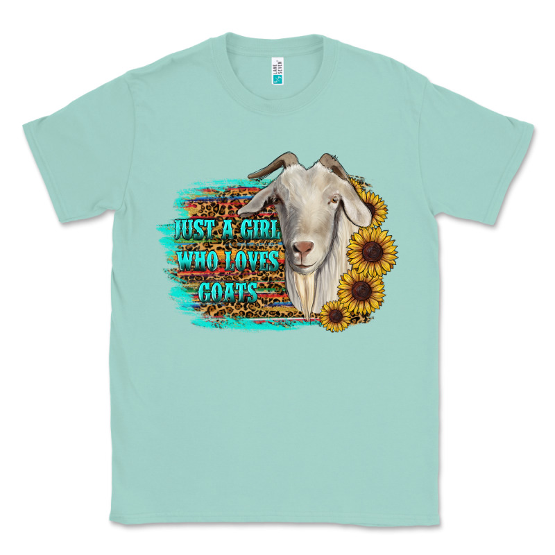 Just A Girl Who Loves Goats Classic Tee by RanaPortraitStore | Teevron