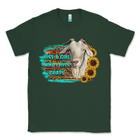 Sports Green just a girl who loves goats Classic Tee - RanaPortraitStore
