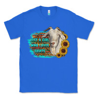 True Royal just a girl who loves goats Classic Tee - RanaPortraitStore
