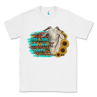 White just a girl who loves goats Classic Tee - RanaPortraitStore