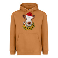 Meerkat calf sunflower christmas Heavyweight Hoodie - JahusDesignShop