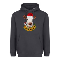 Smoke calf sunflower christmas Heavyweight Hoodie - JahusDesignShop