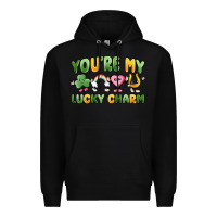 Black you're my lucky charm Premium Hoodie - MaliasSmallBusiness