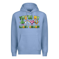 Colony Blue you're my lucky charm Premium Hoodie - MaliasSmallBusiness