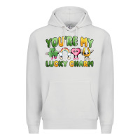 Dove Grey you're my lucky charm Premium Hoodie - MaliasSmallBusiness