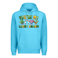 Ocean Blue you're my lucky charm Premium Hoodie - MaliasSmallBusiness