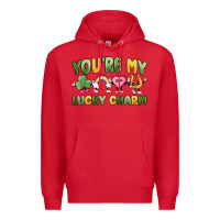 Red you're my lucky charm Premium Hoodie - MaliasSmallBusiness