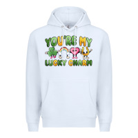 White you're my lucky charm Premium Hoodie - MaliasSmallBusiness