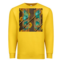 Lemon aztec and sunflowers Premium Sweatshirt - BundleAndBundleShop