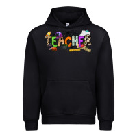 Black halloween teacher Urban Hoodie - NancyCooperArtShop