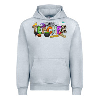 Heather Grey halloween teacher Urban Hoodie - NancyCooperArtShop