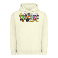 Pigment Pistachio halloween teacher Urban Hoodie - NancyCooperArtShop