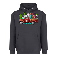 Smoke rca nurse truck with cactus Heavyweight Hoodie - AdoDesignShop