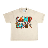 Sandshell camp life Urban Heavy Tee - texasbilliewilder