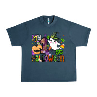 Midnight Navy my 1st halloween Urban Heavy Tee - BarkalooDesign