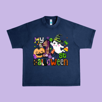 My 1st Halloween Urban Heavy Tee Designed By Barkaloodesign