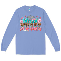 Colony Blue blessed nurse Long Sleeve Tee - texasbilliewilder