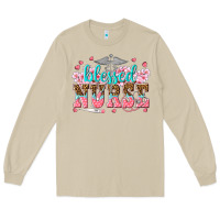 Mushroom blessed nurse Long Sleeve Tee - texasbilliewilder
