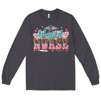 Smoke blessed nurse Long Sleeve Tee - texasbilliewilder