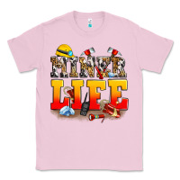 Bubblegum Pink miner life Classic Tee - Zillion Design Studio