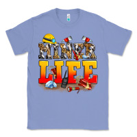 Colony Blue miner life Classic Tee - Zillion Design Studio