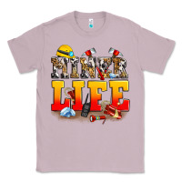 Lilac miner life Classic Tee - Zillion Design Studio
