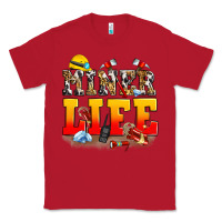 Red miner life Classic Tee - Zillion Design Studio