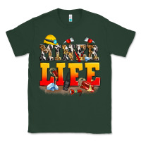 Sports Green miner life Classic Tee - Zillion Design Studio