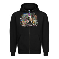 Black Autism Zipper Hoodie - SublimationCraftShop